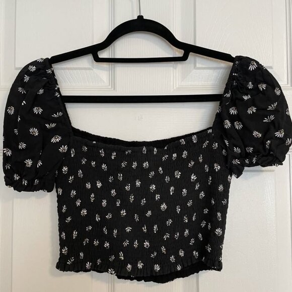 Aritzia Wilfred Smocked Blouse - Picture 2 of 3